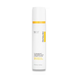 StriVectin Tightens and lifts luxury neck cream PLUS with alpha-3 peptides for the neck and décolleté Smoothes the appearance of wrinkles and fine lines and improves the appearance of creepy skin and vertical lines Style / 스트라이벡틴 목과 데콜레테를 위한 알파-3 펩타이드로 고급 넥 크림 PLUS를 조이고 들어 올려 주름과 잔주름을 부드럽게 개선하고 크리피 피부와 세로 라인을 개선합니다 Style