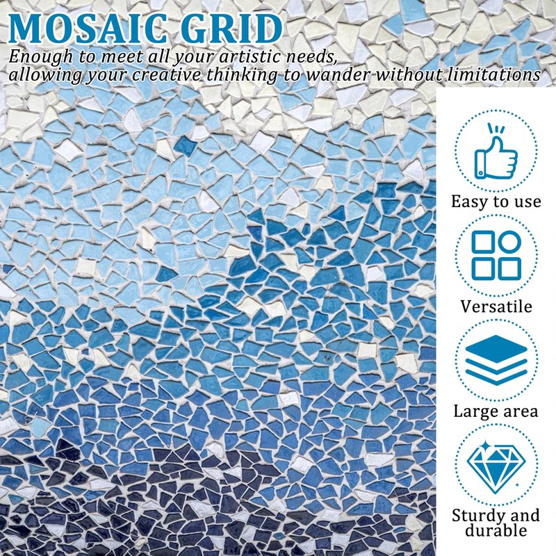39" x 177" Mosaic Mesh for Back Mounted Tile 48