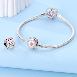 MULA 925 Sterling Silver Charms for Bracelets and Necklaces Cat Summer Dangle Pendants Camera Beads Charms Jewelry Charm for Women