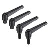 uxcell 4pcs Clamping Lever Adjustable Handle Set Metric M8 x