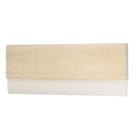HARFINGTON Screen Printing Squeegee 12 Inch 75 Durometer Rubber Blade Wooden Handle Ink Scraper for Screen Printing Fabric Printmaking