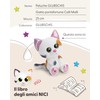 NICI GLUBSCHIS Calli Malli, 25 cm, bianco - 63056