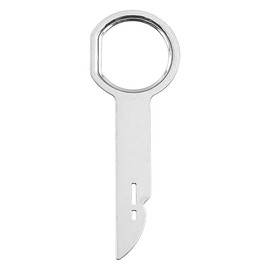 Alnicov 5 Pieces Car Radio Removal Tool Car Radio Removal Key Set Universal Pin Hook Tools Compatible with CDX, MEX and CD Player Pins of Radio Head Unit