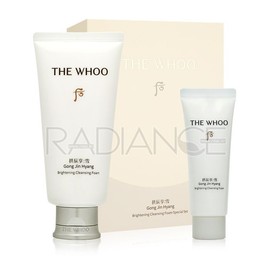 The Who Whoo Gongjinhyang Seol Brightening Cleansing Foam Special Set / 후 공진향 설 브라이트닝 청안 클렌징 폼 기획 세트