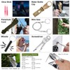 216 Pcs Survival First Aid kit, Professional Survival Gear Equipment