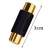 RCA Extension Adapter, Relay Plug, Female Female, Relay Connector, Plug,
