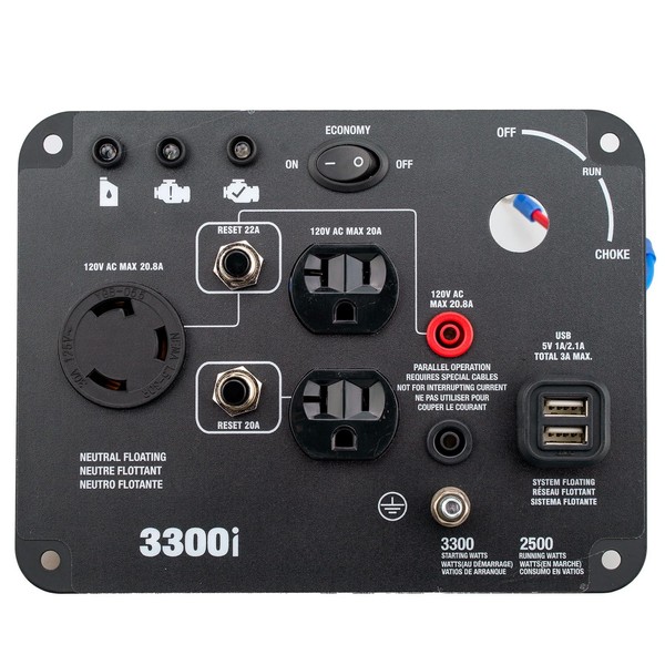 Tapa Control Panel Compatible with Generac GP3300i Inverter Generator 7154