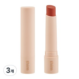 THEM Refreshing Glow Lip Balm, 02 Apricot, 2.3g, 3 pcs / 띰 리프레싱 글로우 립 밤, 02 애프리콧, 2.3g, 3개