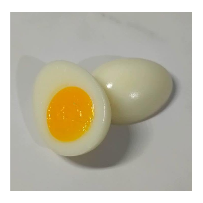 speed mao realistic realistic boiled egg boiled egg food sample