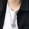 Sbzxbt Jerusalem Cross Necklace Sterling Silver Episcopal Necklace Jerusalem Cross