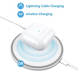 Replacement Charging Case for AirPods 3rd Generation, Air Pod Charging Case Only with Bluetooth Pairing Sync Button, Replacement Air Pods 3rd (Not Compatible with Airpod 4)