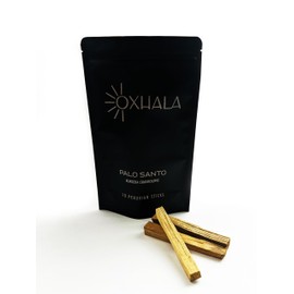 Oxhala - Pack of 10 Palo Santo Sticks | Handcrafted by Local Talents in Peru