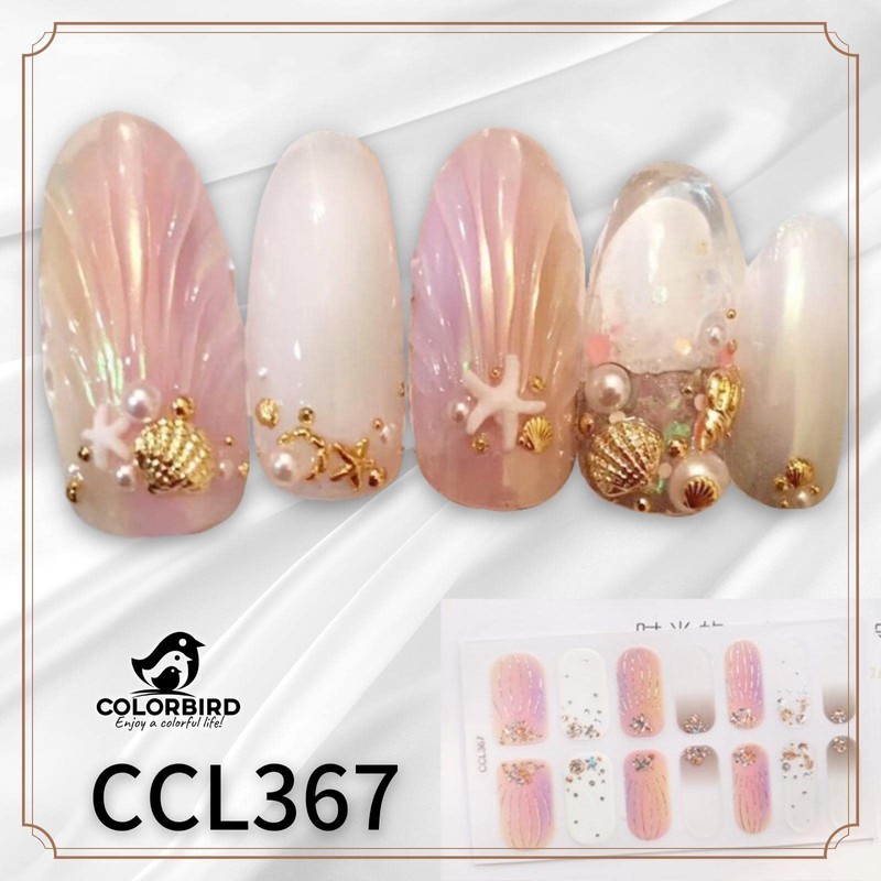 COLORBIRD Nail Seal, Spring & Summer A, Just Paste Manicure,