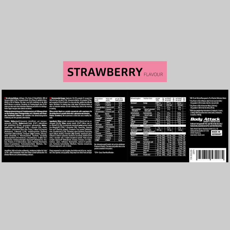 Body Attack Extreme Whey Deluxe 23637 900 g