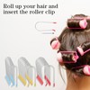 Nogeqi 24pcs Hot Roller Clips,Hot Curler Clips Replacement Kit,Replacement Hot