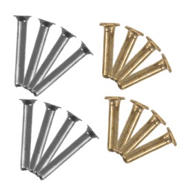 FRCOLOR 16 Pcs Umbrella Frame Fixing Pin Rivet Set Umbrella Ribs Rivets Umbrella Repair Parts Umbrella Canopy Replacement Umbrella Accessories Parts Umbrella Spoke Rivets Umbrella Hardware Alloy