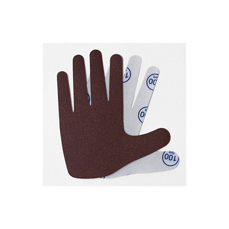 Sandpaper Replacement Five Pack - RIGHT HAND 100 Grit