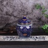Exquisite Enamel Ginger Jar-Handcrafted Yuan Dynasty General-Inspired Design, Traditional Chinese