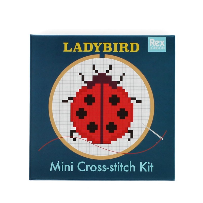 Rex London Mini Cross-Stitch kit - Ladybird