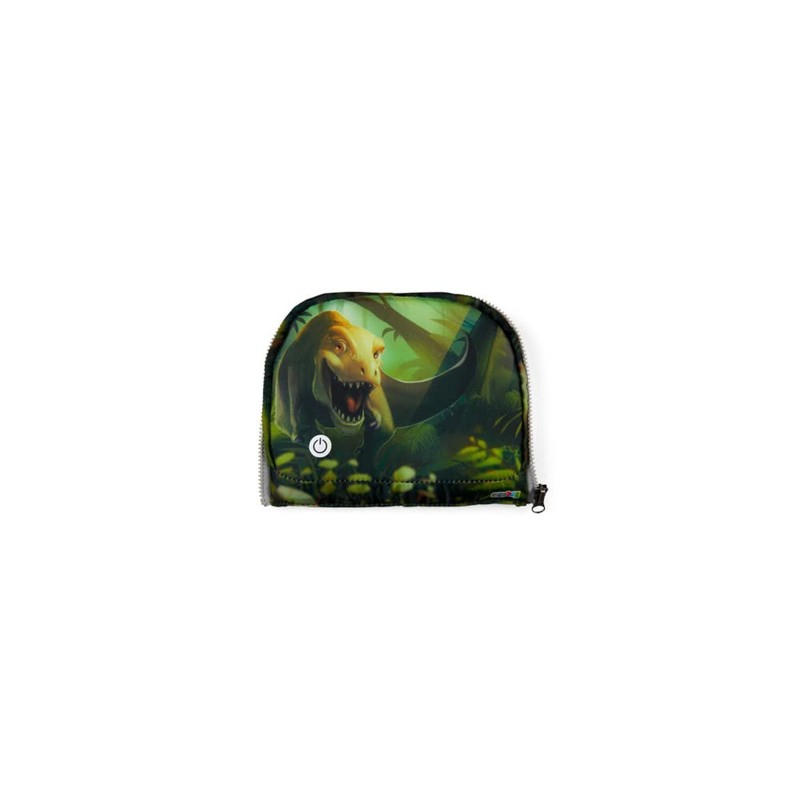 ergobag LED Zippies School Bag Accessory Front Pocket Motif Worlds