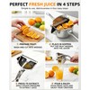 Hand Juicer Lemon Squeezer Press Manual Fruit Juice Metal Handheld