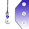 Blue Evil Eye Crystal Car Rear View Mirror Hanging Accessories