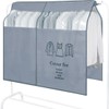 Protector de Ropa Colgante,Funda protectora para ropa, ideal para vestidos,