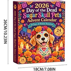 Calendario de Adviento del Día de los Muertos ROTORS - 24 Figuras Acrílicas Coleccionables
