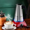 Eagle Beak Design Moka Pot Portable Stainless Steel Coffee Pot