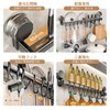VOOCYE Kitchen Tool Hook, Cookware Storage, Suction Cups, Strong Vacuum
