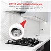 Hohopeti Bathroom Exhaust Fans Vent Cover Round Soffit Vent Extractor
