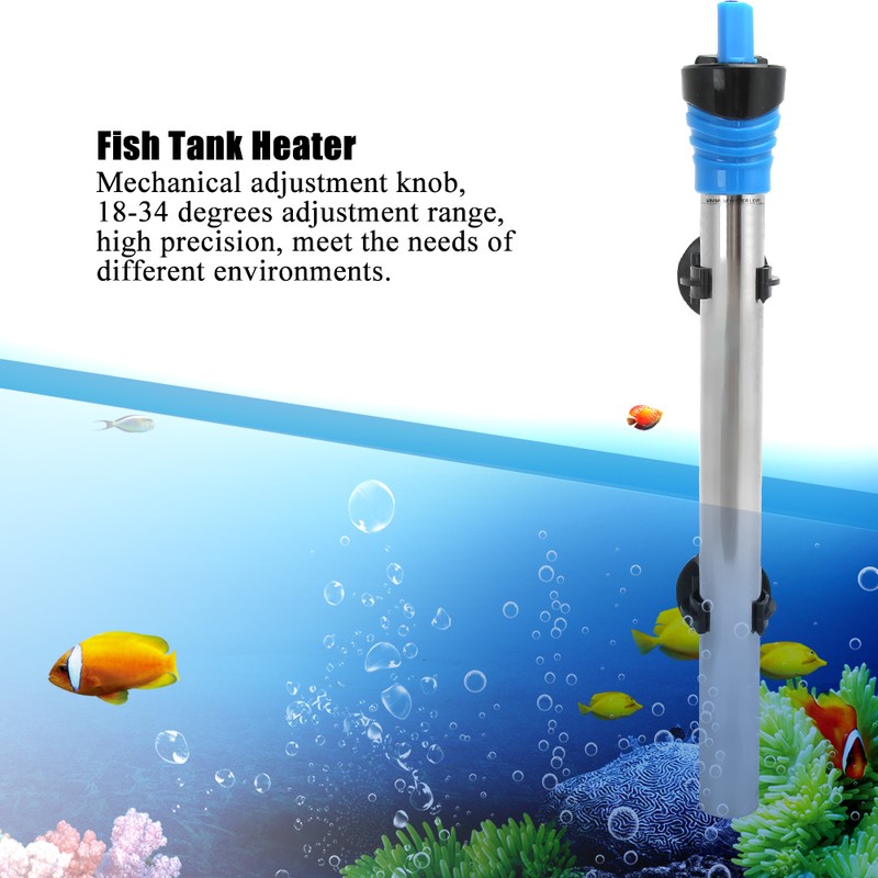 Stainless Steel Heater Heating Rod with Suction Cup for Aquarium