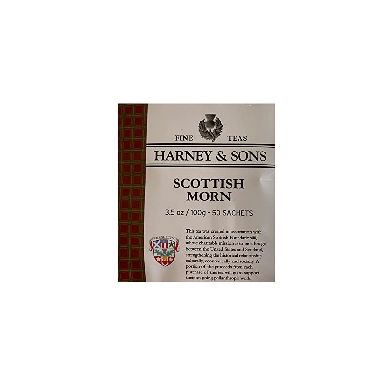 Harney & Sons Scottish Morn Black Tea (50 ct sachet