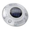 Solar Deck Lights Driveway Dock Lights 12 Led IP68 Waterproof