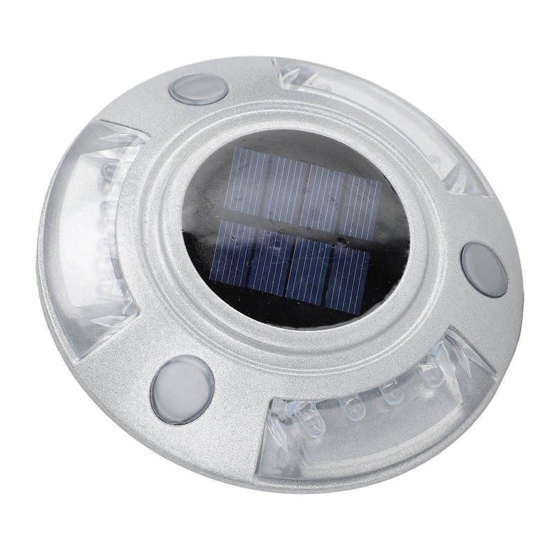 Solar Deck Lights Driveway Dock Lights 12 Led IP68 Waterproof