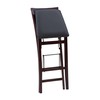 Linon Keira Pad Back Folding Bar Stool