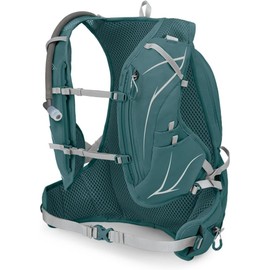 Osprey Dyna 15L Women's Running Hydration Vest with Hydraulics Reservoir, Cascade Blue/Silver Lining, Medium/Large