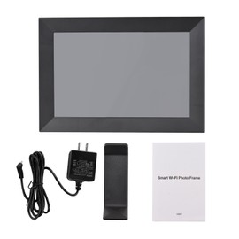 Andoer 8 Inch Smart WiFi Photo Frame Digital Picture Frame Photo Album IPS Touch-screen 1280*800 Photo 1080P Video 16GB Storage Auto Rotation Photo Sharing via APP