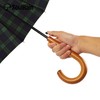 SoulRain Plaid Umbrella 16 Ribs 48" Stick Umbrella Auto Open