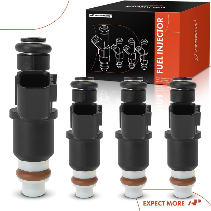 A-Premium Set of 4 Fuel Injectors Compatible with Honda CR-V