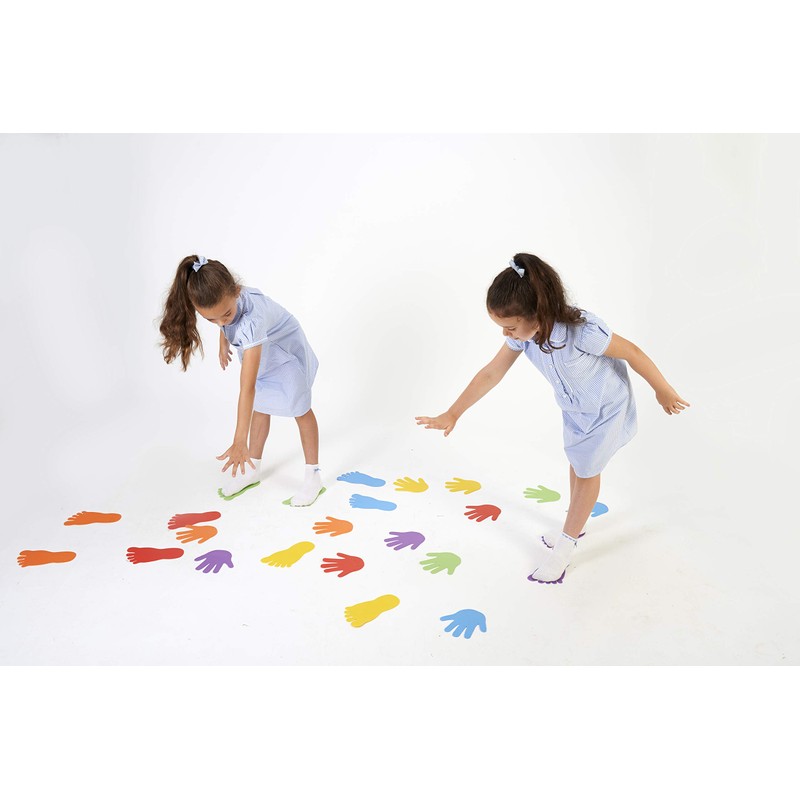 EDX Education 53372 Foot Mark set (Pack of 12)