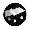 SEWACC 100pcs Thermal Laminating Sheets Clear Photo Sealer Film for
