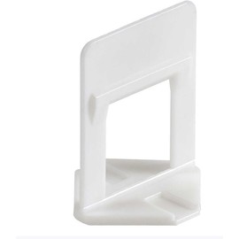 Sistema de Nivelacion Azulejo Porcelanico Loseta Porcelanato Clips Corbata Cuña Herramientas Piso Pinza Ajuste Nivelador (Clip 2mm 100 unidades)