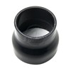 S1D 3.5" to 2.75 inch Black Silicone Coupler Straight Reducer