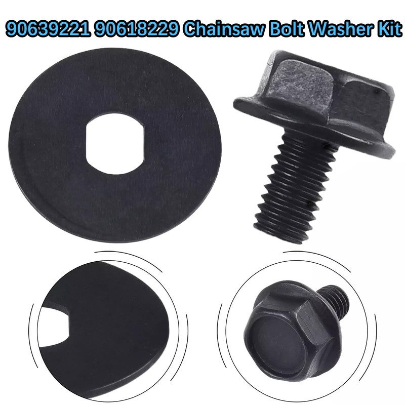 90639221 90618229 Chainsaw Bolt and Washer for Dewalt Chainsaw DCCS620