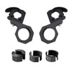Aeloifft 2PCS Quick Release Rubber Clamp 1-1/7'' to 1-3/7'',with Metal