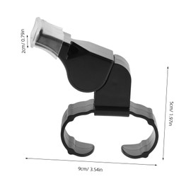 VANZACK Hand Squeeze Sports Whistle Multi-use Portable Whistles for Hiking Referee Outdoor Activities