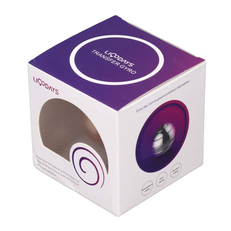 45mm Diameter Gyroscope Ball Alloy Rotating Anxiety Relief Fingertip Decompression