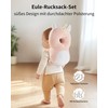 Fortella Baby Head Guard Backpack with Socks and Knee Pads,