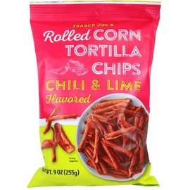 Trader Joe's Chips And Snack - All Flavors (Chili & Lime - 9 Oz, 5 Pack)
